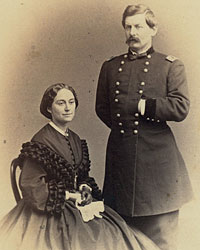 George B. McClellan and his wife, Ellen Mary Marcy