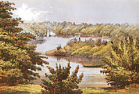 Central Park: The Lake from the East Side