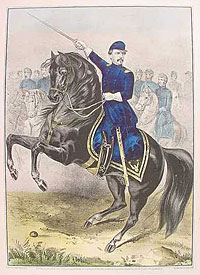 Majr. Genl. George B. Mc.Clellan, At The Battle Of Antietam, Ms. Sept. 17th. 1862