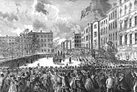 Presentation of Colors to the Twentieth United States Colored Infantry at Union Square New York, March 5, 1864