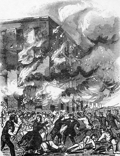 Burning of the 2nd Avenue Armory