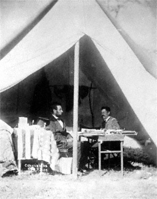 Abraham Lincoln and General George B. McClellan