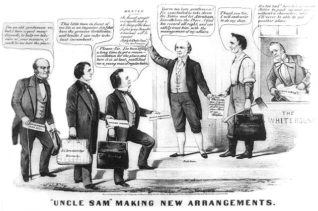 Uncle Sam Making New Arrangements